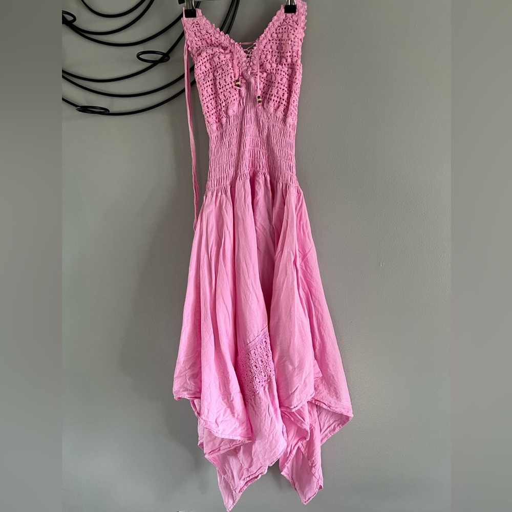 Collection B Pink Casual Kids Dress